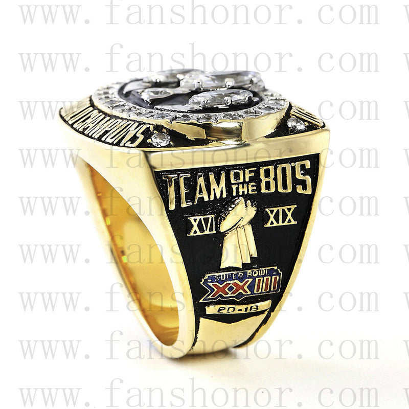 Customized San Francisco 49ers NFL 1988 Super Bowl XXIII Championship Ring