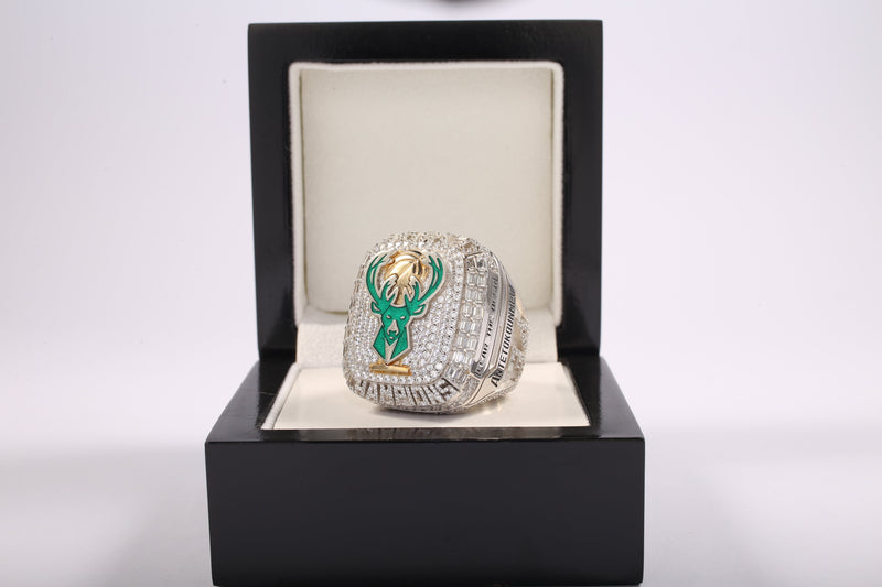 Giannis Antetokounmpo Milwaukee Bucks 2021 NBA Championship Ring