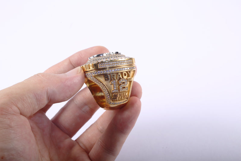 2020 Tampa Bay Buccaneers Super Bowl LV Championship Ring Removable Top