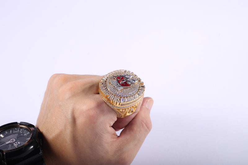 2020 Tampa Bay Buccaneers Super Bowl Championship Ring - REMOVABLE TOP