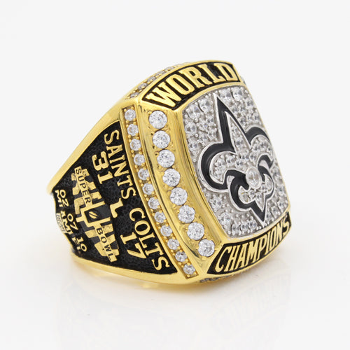 Super Bowl XLIV 2009 New Orleans Saints Championship Ring