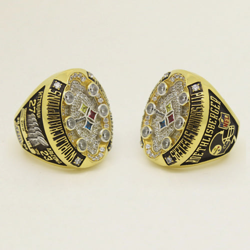 Super Bowl XLIII 2008 Pittburgh Steelers Championship Ring