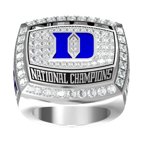 Custom Duke Blue Devils 2015 National Championship Ring