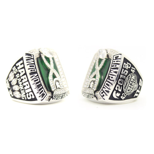 Custom Michigan State Spartans 2015 Cotton Bowl Classic (January) Championship Ring