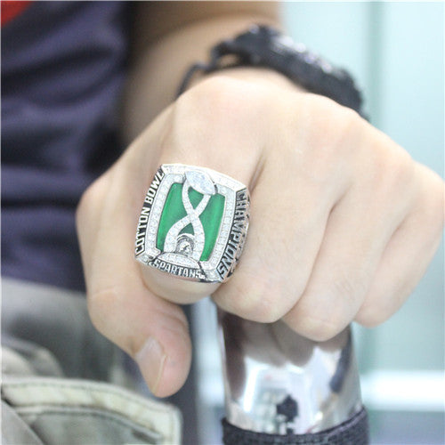 Custom Michigan State Spartans 2015 Cotton Bowl Classic (January) Championship Ring