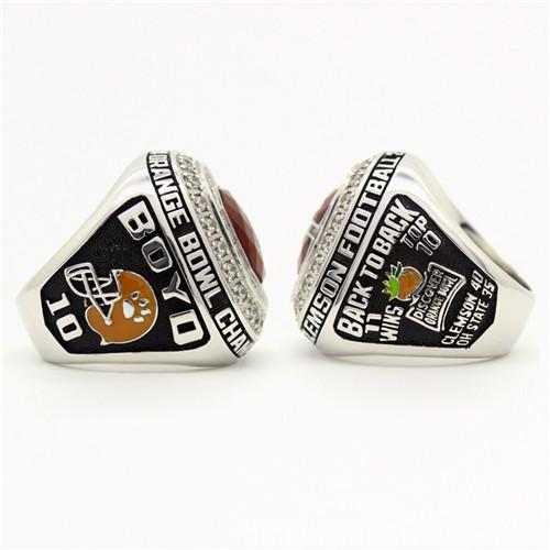 2014 Clemson Tigers Orange Bowl Championship Ring