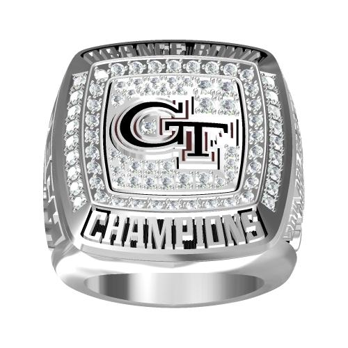 Custom Georgia Tech Yellow Jackets 2014 Orange Bowl (December) Championship Ring