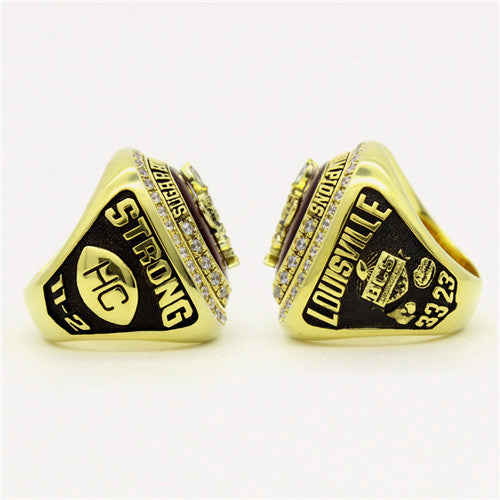 Custom Louisville Cardinals 2013 Allstate Sugar Bowl Championship Ring