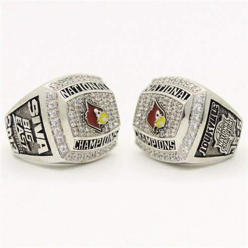 Custom Louisville Cardinals 2013 NCAA Division I Men's Basketball National Championship Ring