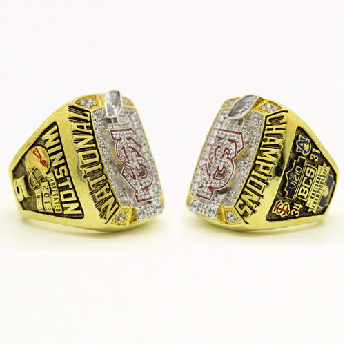 Custom FSU Florida State Seminoles 2013 Season National Championship Ring