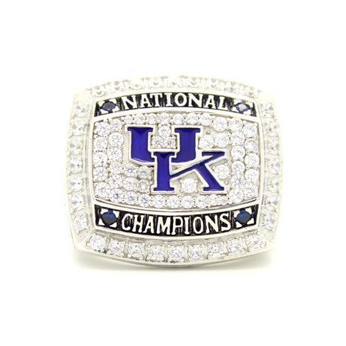 Custom Kentucky Wildcats 2012 National NCAA Division I Men's Basketball Championship Game Ring