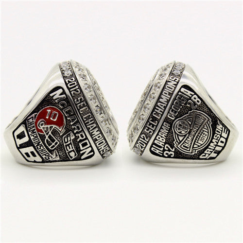 Custom Alabama Crimson Tide 2012 SEC Championship Ring