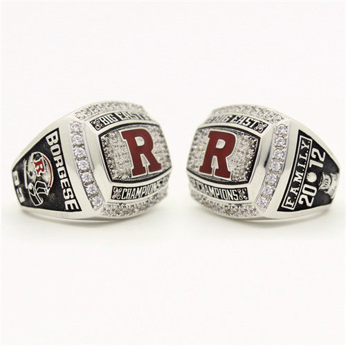 Custom Rutgers Scarlet Knights 2012 Big East Championship Ring