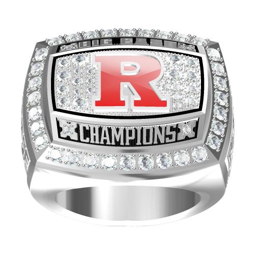 Custom Rutgers Scarlet Knights 2012 Big East Championship Ring