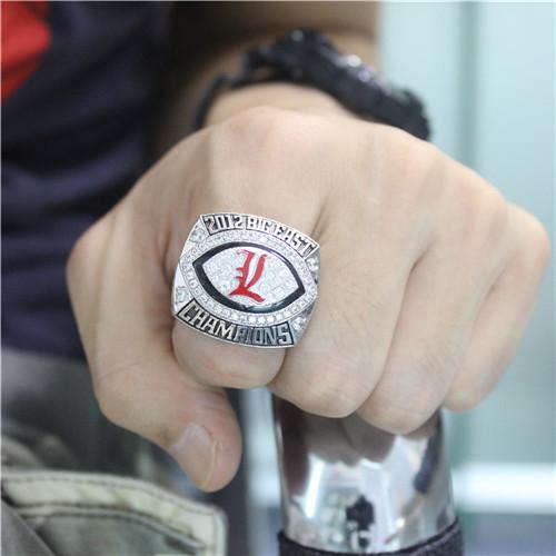 2012 Louisville Cardinals Big East Championship Ring