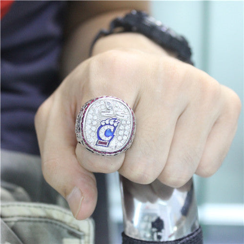 Custom Cincinnati Bearcats 2012 Big East Championship Ring With Red Ruby