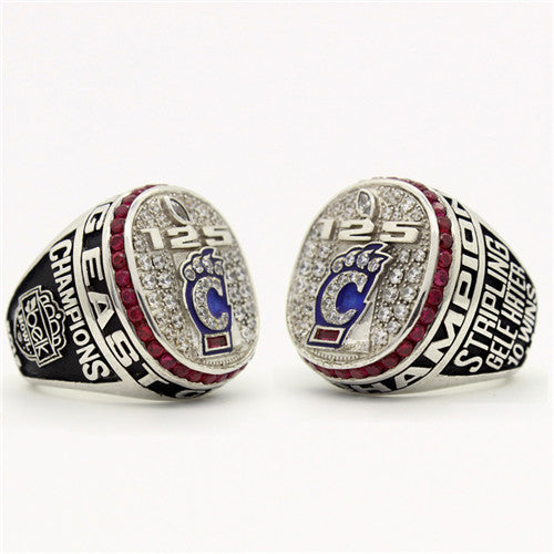 Custom Cincinnati Bearcats 2012 Big East Championship Ring With Red Ruby