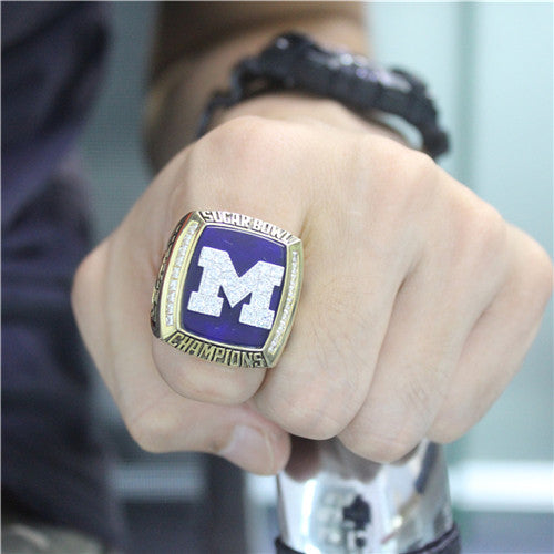 Custom Michigan Wolverines 2012 Allstate Sugar Bowl Championship Ring