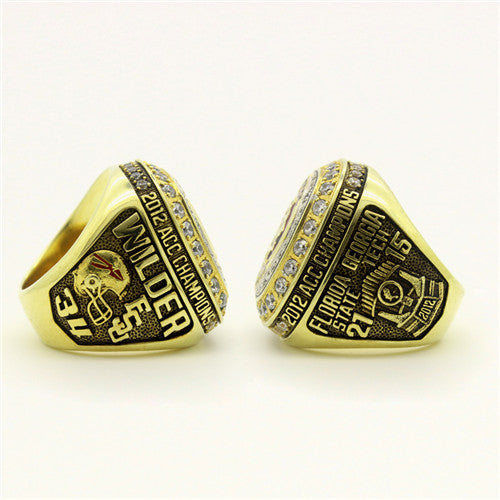 Custom Florida State Seminoles FSU 2012 ACC Championship Ring