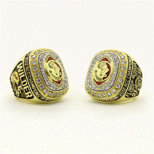 Custom Florida State Seminoles FSU 2012 ACC Championship Ring