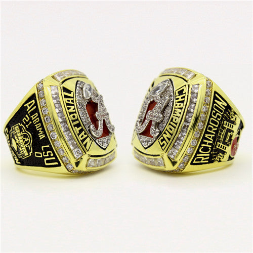 Custom Alabama Crimson Tide 2011 Season BCS National Championship Ring