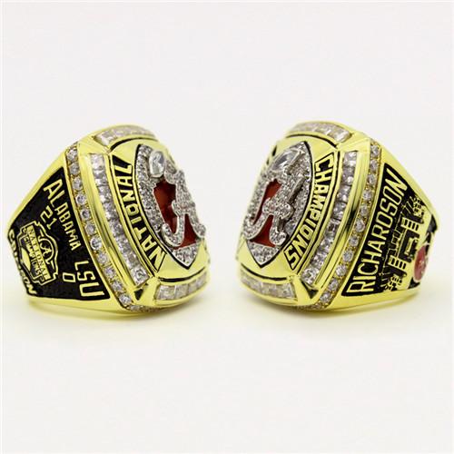 2011 Alabama Crimson Tide BCS National Championship Ring