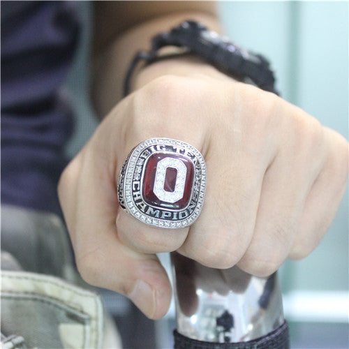 Custom OSU Ohio State Buckeyes 2010 Sugar Bowl & Big Ten Championship Ring