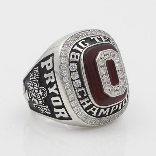 2010 Ohio State Buckeyes OSU Sugar Bowl & Big Ten Championship Ring