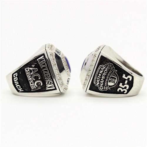 2010 Duke Blue Devils ACC National Championship Ring