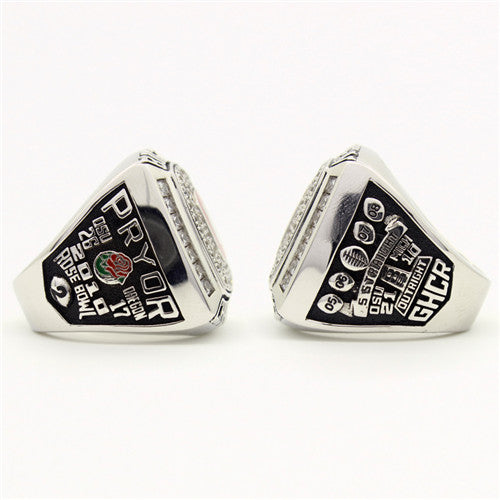 Custom OSU Ohio State Buckeyes 2009 Big Ten Conference Football Season Championship Ring