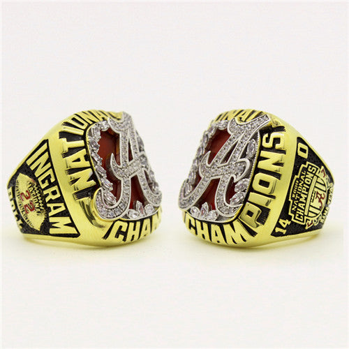 Custom Alabama Crimson Tide 2009 National Championship Ring