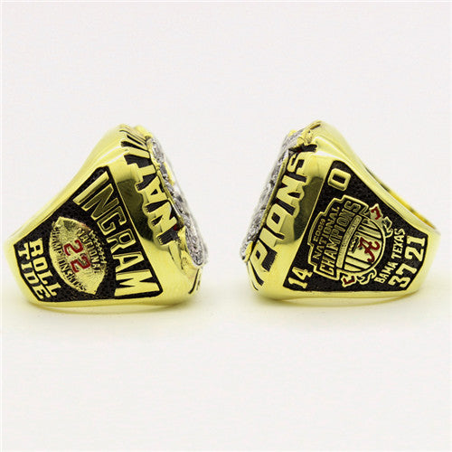 Custom Alabama Crimson Tide 2009 National Championship Ring