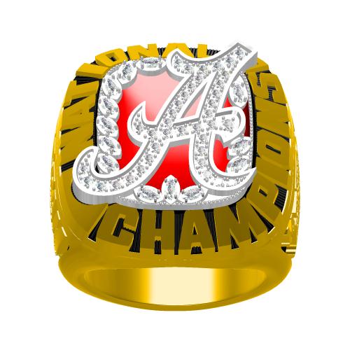 Custom Alabama Crimson Tide 2009 National Championship Ring