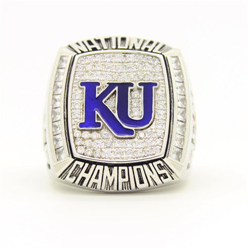 Custom Kansas Jayhawks 2008 National Championship Ring