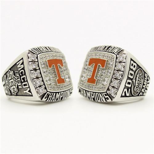 2008 Tennessee Volunteers Outback Bowl Championship Ring