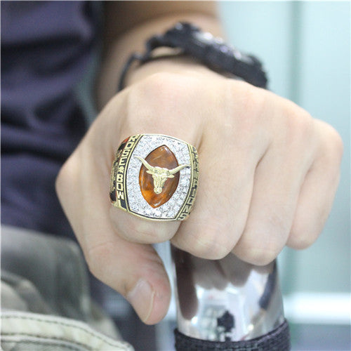 Custom Texas Longhorns 2005 Rose Bowl Championship Ring