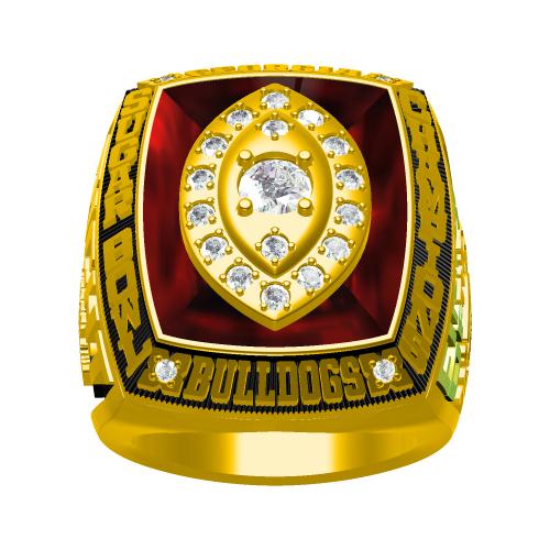 Custom Georgia Bulldogs 2003 Sugar Bowl Championship Ring