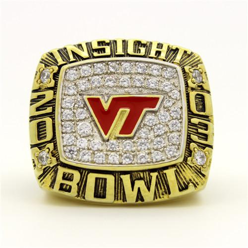 2003 Virginia Tech Hokies Insight Bowl Championship Ring