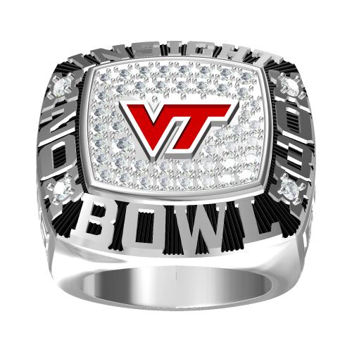 Custom Virginia Tech Hokies 2003 Insight Bowl Championship Ring