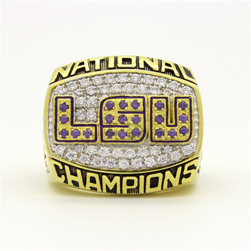 Custom LSU Tigers 2003 NCAA Division I-A Football Season National Championship Ring