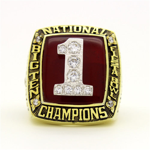 Custom OSU Ohio State Buckeyes 2002 National Championship Ring