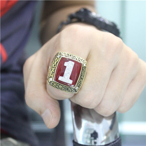 Custom OSU Ohio State Buckeyes 2002 National Championship Ring