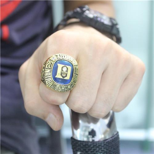 2001 Duke Blue Devils ACC National Championship Ring