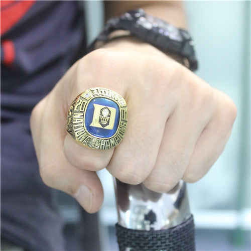 Custom Duke Blue Devils 2001 National Championship Ring