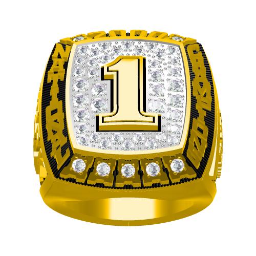 Custom Oklahoma Sooners 2000 National Championship Ring