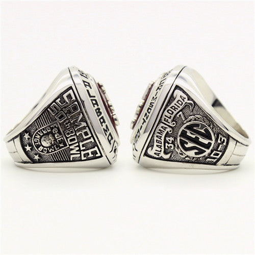 Custom Alabama Crimson Tide 1999 National Championship Ring