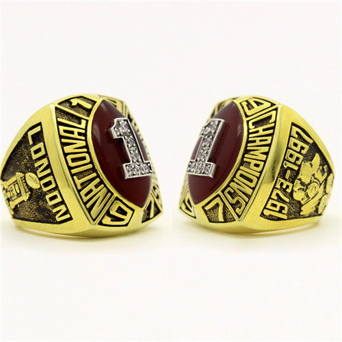 Custom Nebraska Cornhuskers 1997 National Championship Ring