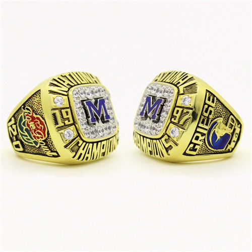 Custom Michigan Wolverines 1997 National Championship Ring