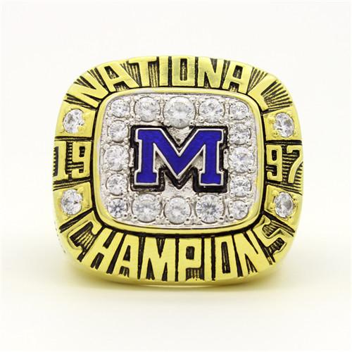 1997 Michigan Wolverines Rose Bowl National Championship Ring