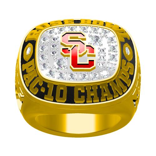 Custom USC Trojans 1996 Rose Bowl National Championship Ring